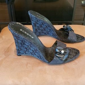 BCBGirls Slip on Wedge Shoes.